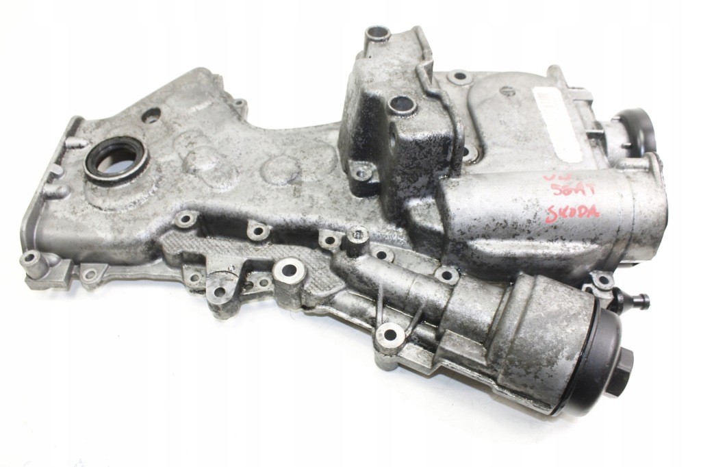 Obudowa rozrządu 1.4 1.6 FSI 03C109211E VW Audi Skoda Seat używana sprawna